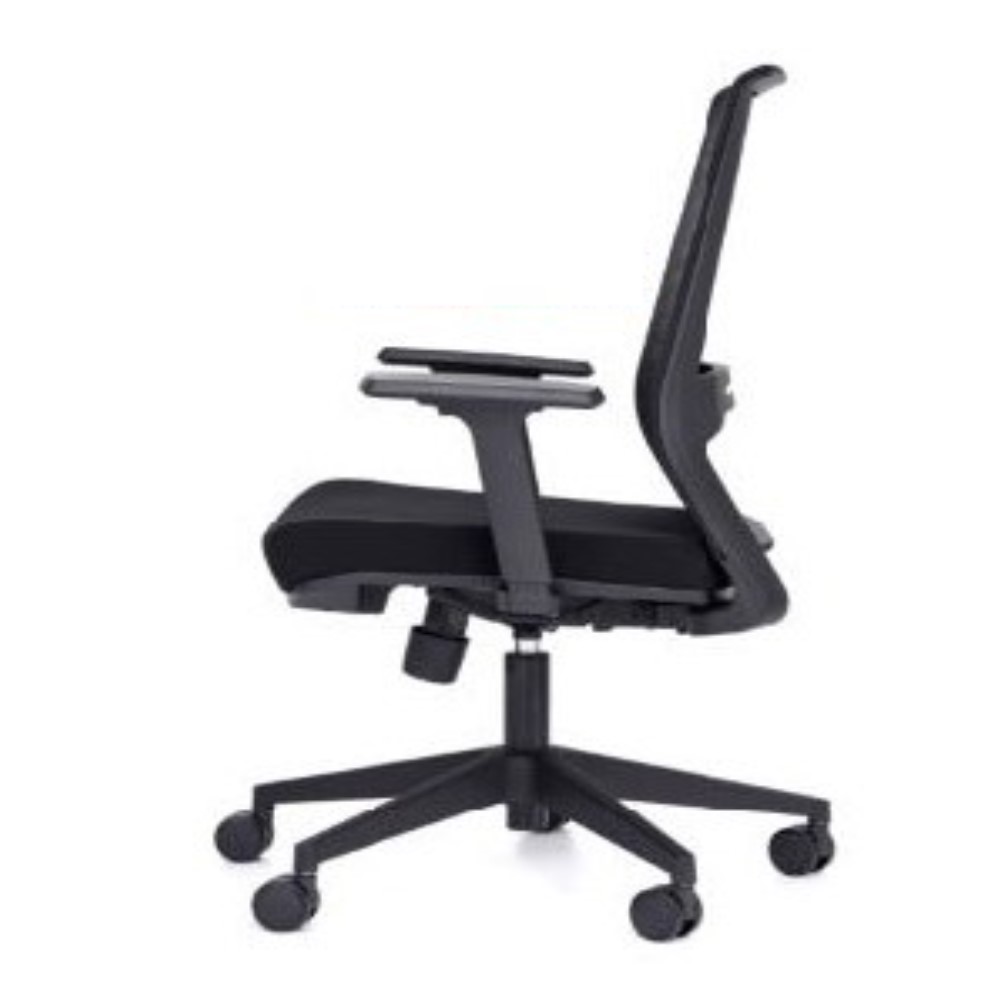 Cadeira para Escritório ELITE FLEX Presidente - Assento Estofado / Encosto em Tela - Cadeiras Home Office MX7043D