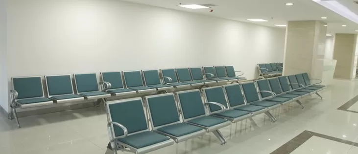 Longarina Aeroporto Elegance 2 Lugares - Metálica Reforçada | Estofada