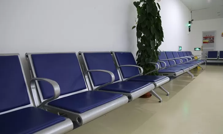 Longarina Aeroporto Elegance 2 Lugares - Metálica Reforçada | Estofada