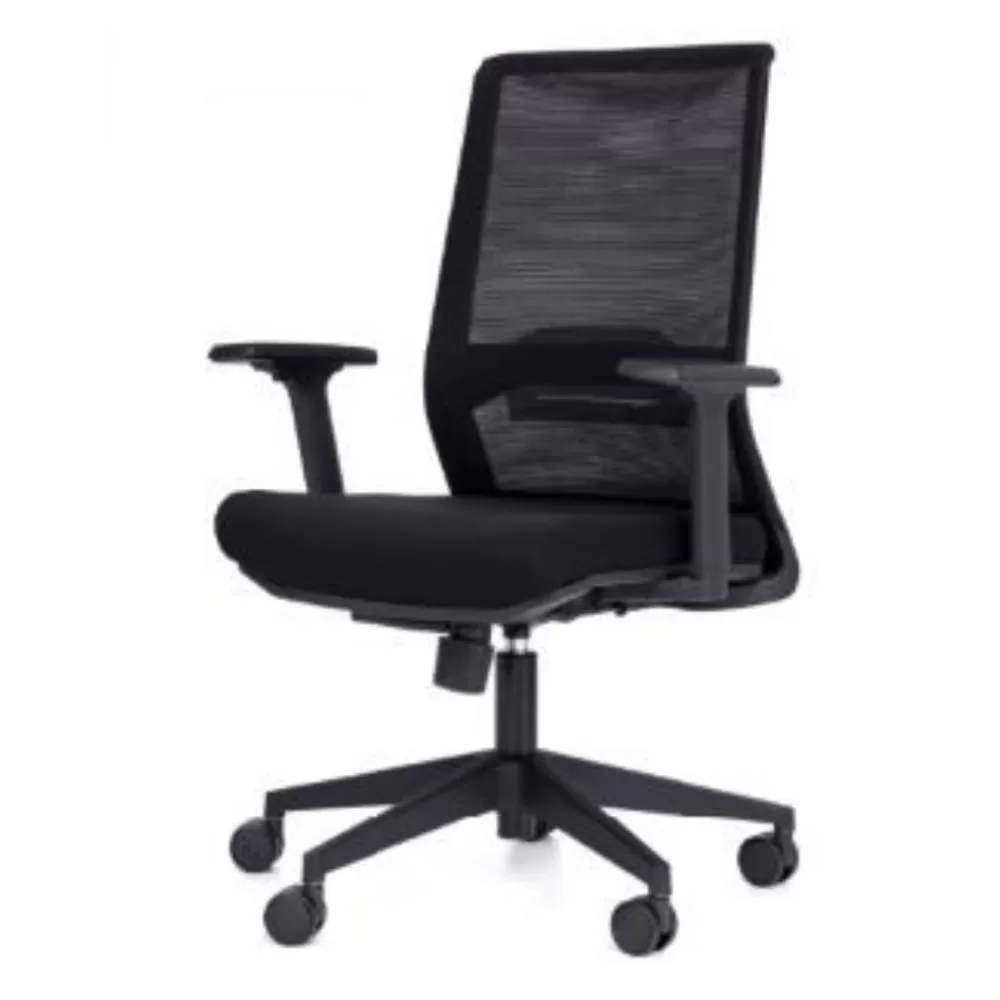 Cadeira Para Escritório ELITE FLEX Presidente - Assento Estofado / Encosto Em Tela - Cadeiras Home Office MX7043D